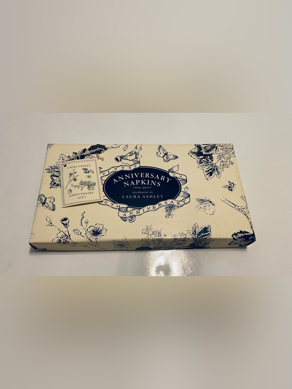 Laura Ashley 40thAnniversary Napkin Set, NIB